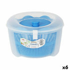 Salatschleuder Tontarelli Rucola Blau ø 24,5 x 16 cm (6 Stück)