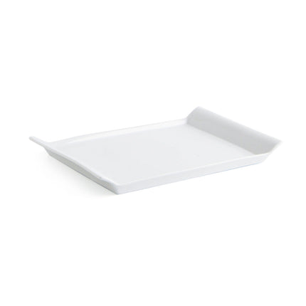 Tablett für Snacks Quid Gastro Fresh 26 x 18 cm aus Keramik Weiß (6 Stück)