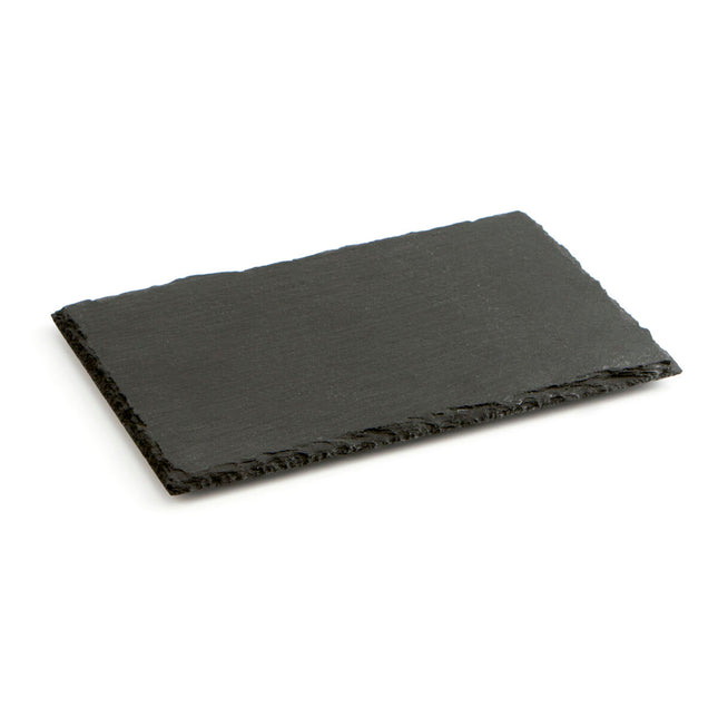 Schiefer-Effekt Keramikschale Quid Gastro Fun Schwarz (30 x 20 cm) (12 Stück)