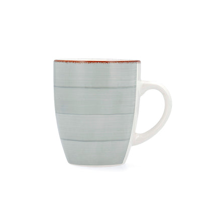 Kop Quid Vita Morning Frühstück aus Keramik Blau (350 ml) (12 Stück)