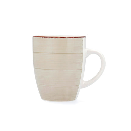 Kop Quid Vita Morning Frühstück aus Keramik Beige (350 ml) (12 Stück)