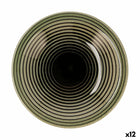 Suppenteller Quid Espiral aus Keramik Bunt (Ø 23,5 cm) (12 Stück)