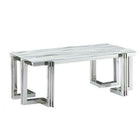 Tisch DKD Home Decor Kristall Stahl (120 x 60 x 45 cm)