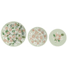 Geschirr-Set DKD Home Decor Porzellan 18 Stücke (27 x 27 x 3 cm)