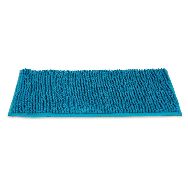Badematte 40 x 60 cm Blau türkis (12 Stück)