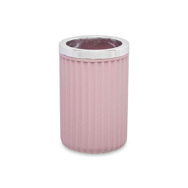 Becher Zahnbürstenhalter Rosa Kunststoff 32 Stück (7,5 x 11,5 x 7,5 cm)