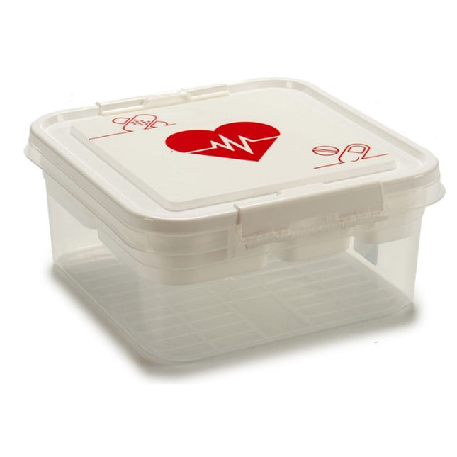 Erste-Hilfe-Set Kunststoff 5 L 24,5 x 11,5 x 26 cm (12 Stück)