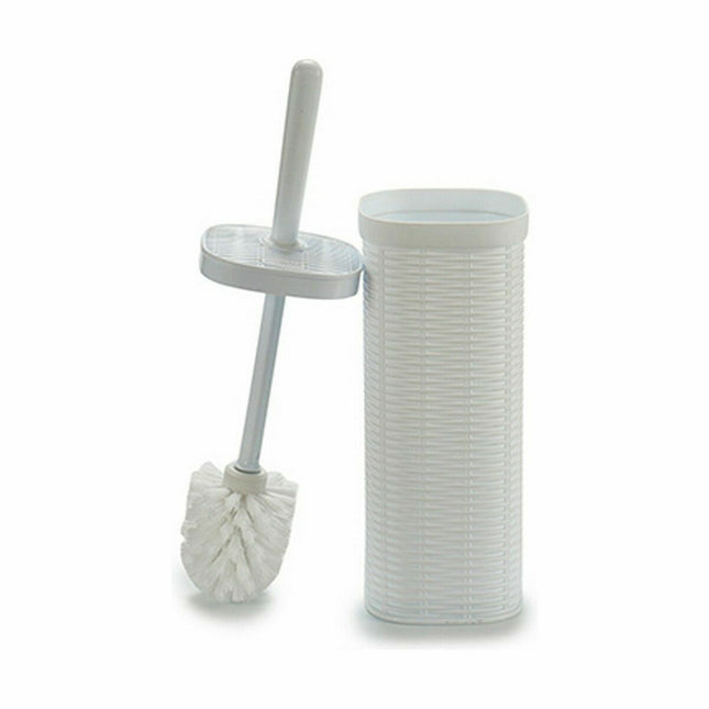 Toilettenbürste Stefanplast Elegance Weiß Kunststoff 11,5 x 40,5 x 11,5 cm (6 Stück)
