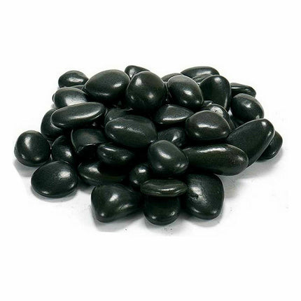 Deko-Steine Mittel Schwarz 3 Kg (4 Stück)