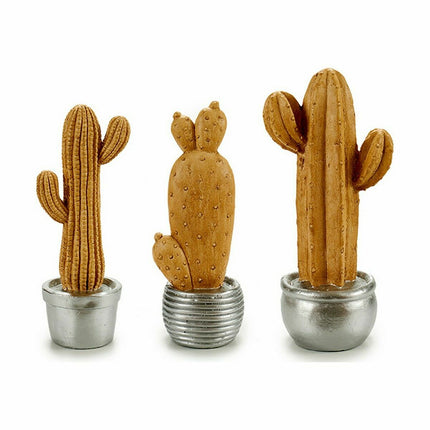 Dekorative Gartenfigur Kaktus Harz 15 x 41 x 16 cm (6 Stück)