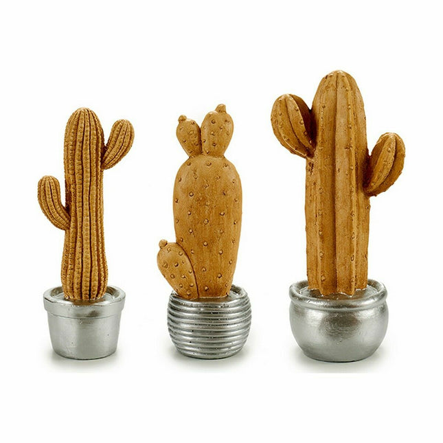 Dekorative Gartenfigur Kaktus Harz 15 x 41 x 16 cm (6 Stück)