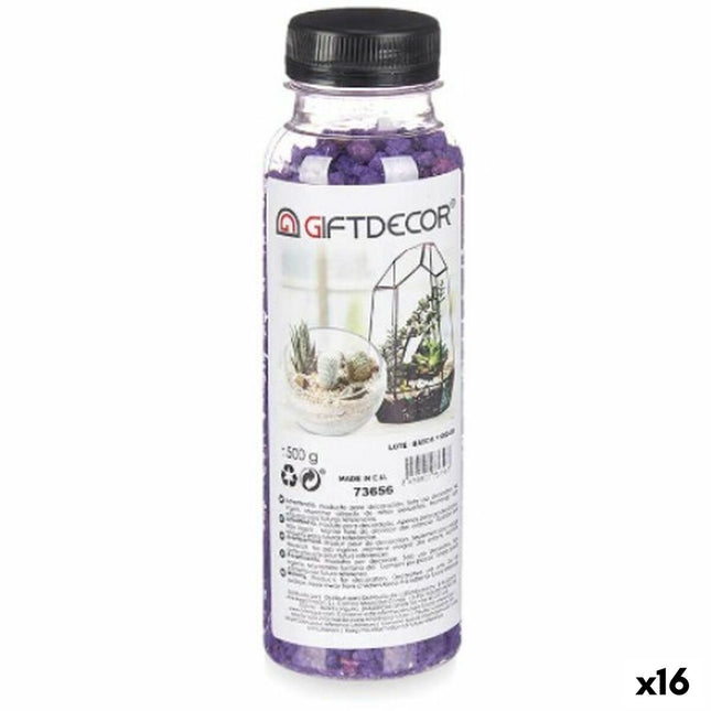 Deko-Steine Lila 500 g (16 Stück)