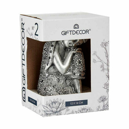 Deko-Figur Buddha Sitzend 10,5 x 15 x 12 cm (8 Stück)