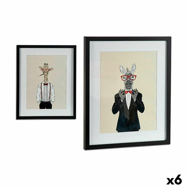 Bild Bunt Spanplatte 43 x 3 x 53 cm (6 Stück)