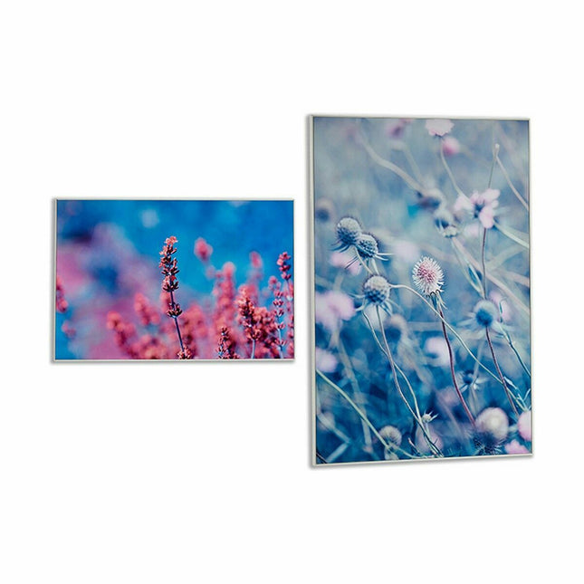 Leinwand Blomster 81,5 x 3 x 121,5 cm (2 Stück)