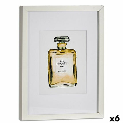 Bild CH Nº5 Parfüm Glas Spanplatte 33 x 3 x 43 cm (6 Stück)