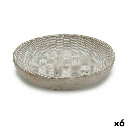 Blumentopfplatte Mit Relief Arena 24 x 4,5 x 24 cm (6 Stück)
