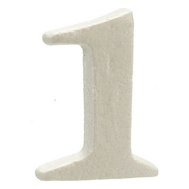 Zahle 1 Weiß polystyrol 2 x 15 x 10 cm (12 Stück)