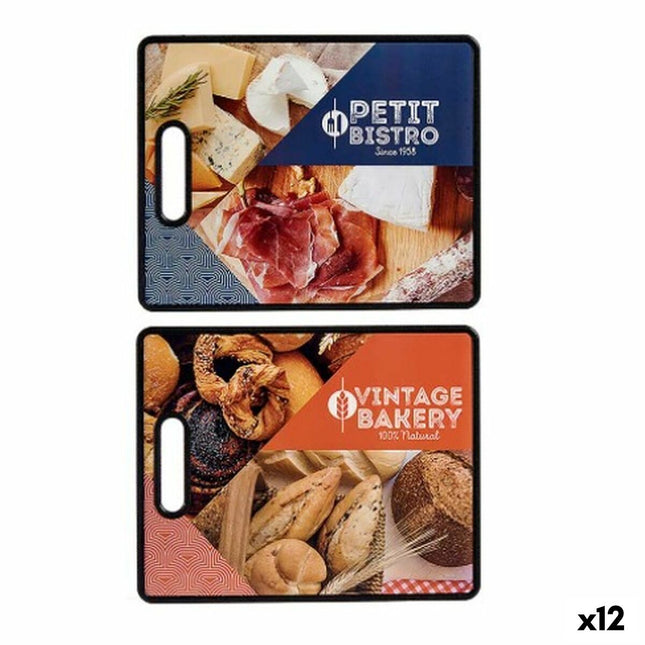 Schneidebrett Bistro Polypropylen 30,5 x 1 x 38 cm (12 Stück)