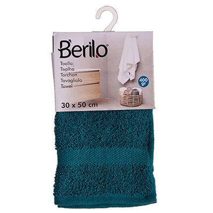 Badetuch Blau 30 x 50 cm (12 Stück)