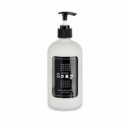 Seifenspender Weiß Glas Polypropylen 480 ml (24 Stück)