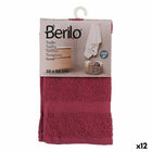 Badetuch 30 x 0,5 x 50 cm Granatrot (12 Stück)
