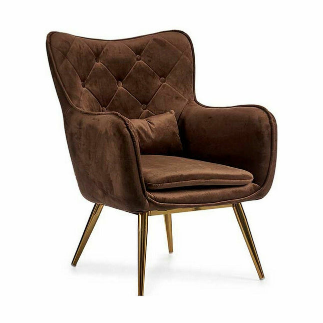 Sessel Braun Eisen 68 x 92 x 70 cm (2 Stück)