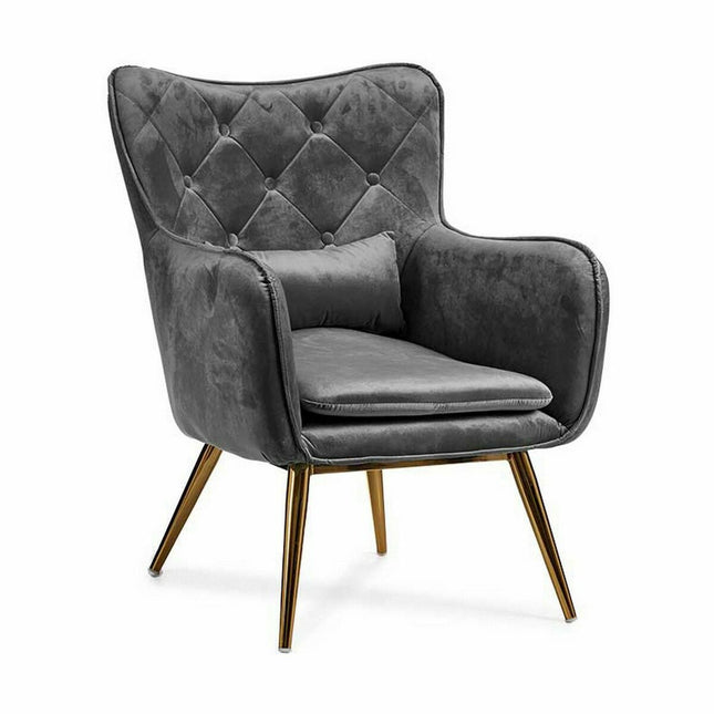 Sessel Grau 68 x 92 x 67 cm (2 Stück)