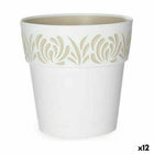 Selbstbewässernder Blumentopf Stefanplast Gaia Weiß Kunststoff 19 x 19 x 19 cm (12 Stück)