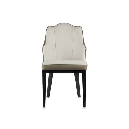 Sessel Muschel Schwarz Grau Stahl 48 x 88 x 60 cm (2 Stück)