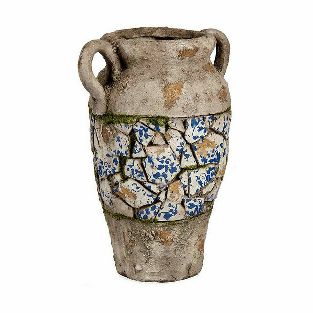 Dekorative Gartenfigur Vase Polyesterharz 21 x 34,5 x 28 cm (2 Stück)