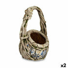 Dekorative Gartenfigur Vase Polyesterharz 25,5 x 44 x 27,5 cm (2 Stück)
