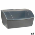 Brotkorb Grau Kunststoff 29,5 x 20,5 x 41 cm (4 Stück)