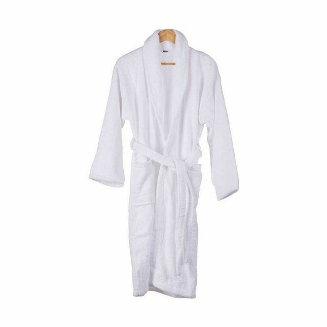 Bademantel L/XL Weiß (6 Stück)