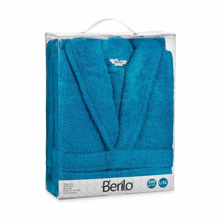Bademantel L/XL Blau (6 Stück)