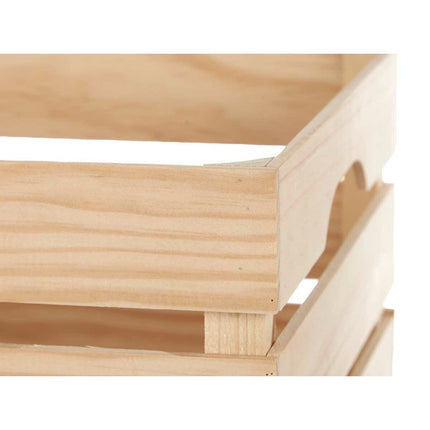 Dekorative Box Kiefernholz 31 x 20,2 x 41 cm (3 Stück)