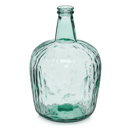 Flasche Streifen Dekoration 14 x 44 x 13 cm Durchsichtig (2 Stück)