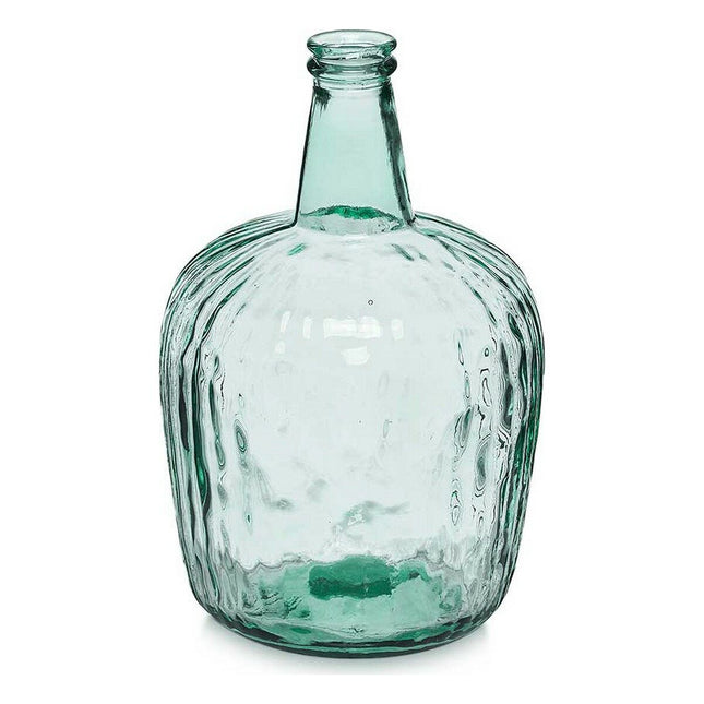 Flasche Streifen Dekoration 14 x 44 x 13 cm Durchsichtig (2 Stück)