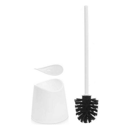 Toilettenbürste 12,5 x 37 x 12,5 cm Weiß Kunststoff (24 Stück)