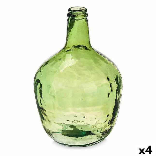 Flasche weich Dekoration 17 x 29 x 17 cm grün (4 Stück)