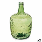 Flasche weich Dekoration grün 22 x 37,5 x 22 cm (2 Stück)