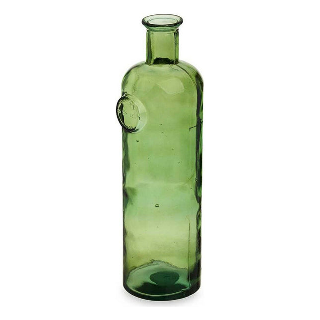 Flasche Stamp Dekoration 14 x 44 x 13 cm grün (4 Stück)