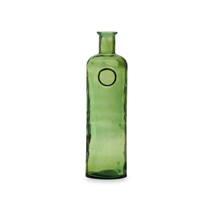 Flasche Stamp Dekoration 14 x 44 x 13 cm grün (4 Stück)