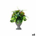 Dekorationspflanze Glas Kunststoff 25 x 36 x 25 cm (4 Stück)