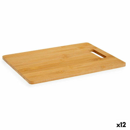 Schneidebrett Braun Bambus 30 x 0,9 x 23 cm (12 Stück)