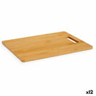 Schneidebrett Braun Bambus 30 x 0,9 x 23 cm (12 Stück)