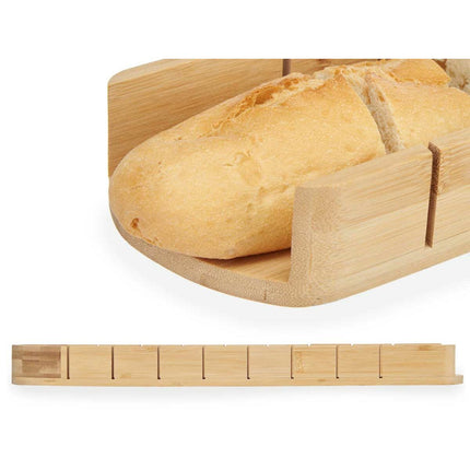 Bambus Brotschneidebrett Braun 50 x 4,5 x 11 cm (6 Stück)