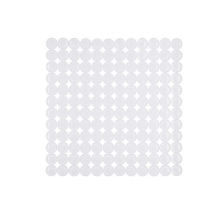Rutschfeste Duschmatte Weiß PVC 68 x 36 x 1 cm (6 Stück)
