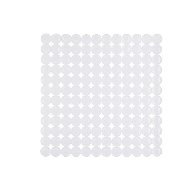 Rutschfeste Duschmatte Weiß PVC 68 x 36 x 1 cm (6 Stück)