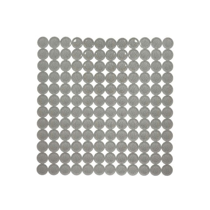 Rutschfeste Duschmatte Grau PVC 54 x 54 x 1 cm (6 Stück)
